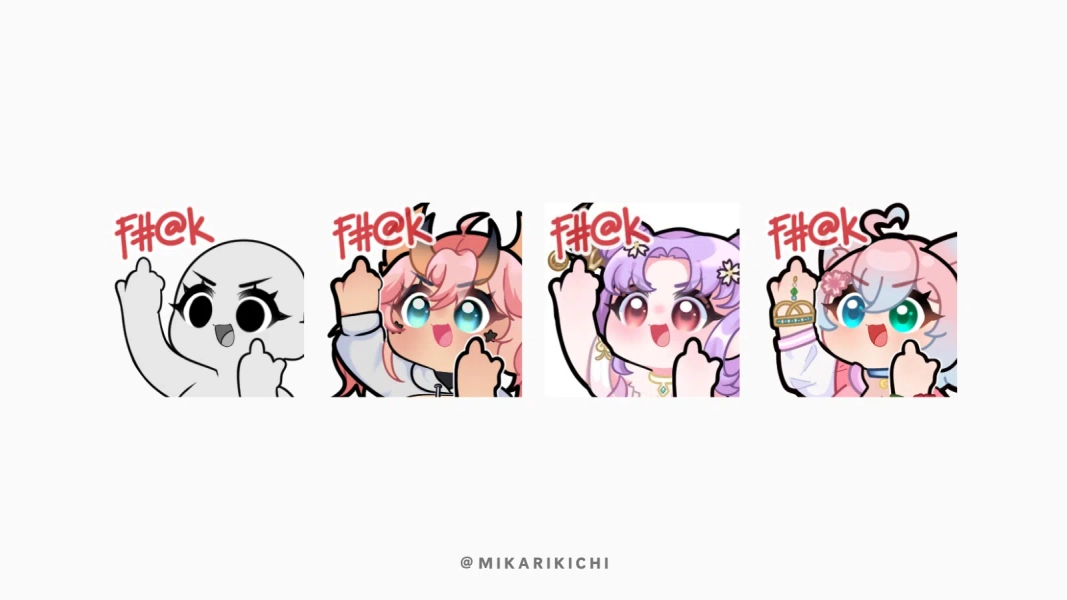 F U Emote Commission