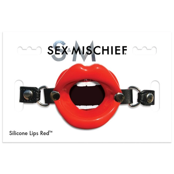 S&M - SILICONE LIPS RED  - MOODS - KINKY NIGHTS | SEX SHOP EROS