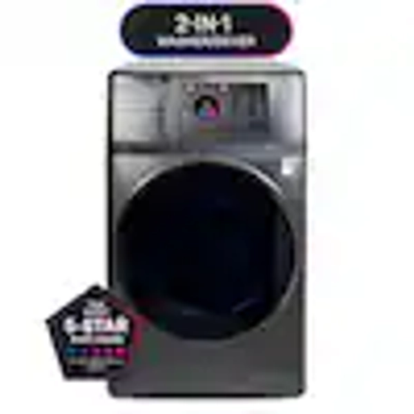 Smart UltraFast Electric Washer & Dryer Combo in Carbon Graphite with Ventless Heat Pump Technology PFQ97HSPVDS