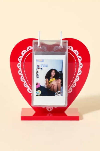 Heart Shape INSTAX MINI Blinder Flip Picture Frame