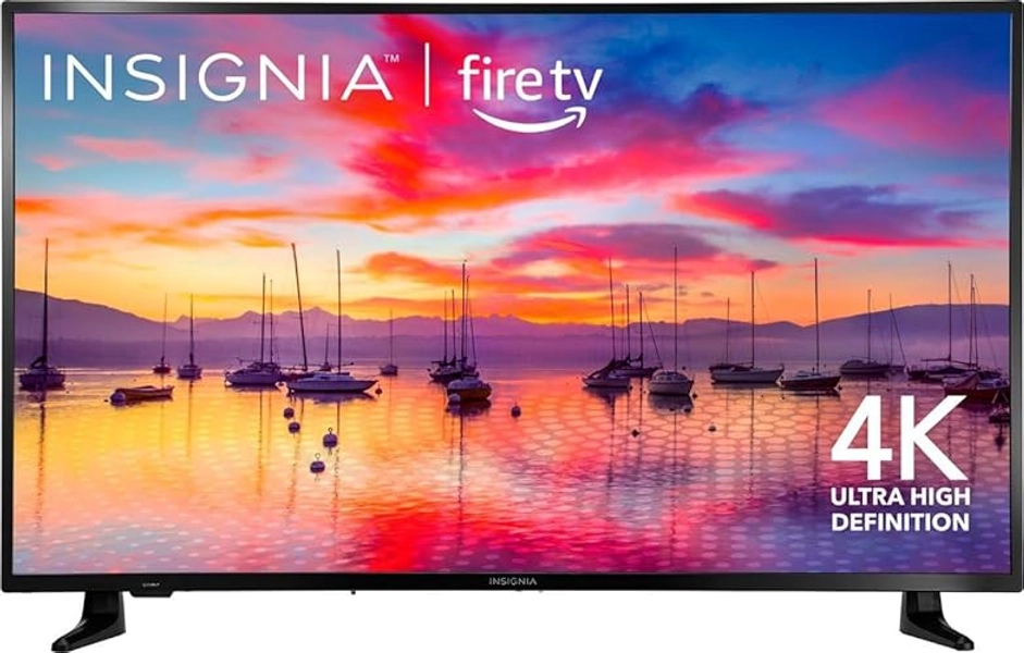 INSIGNIA 50-inch Class F30 Series LED 4K UHD Smart Fire TV HDR Compatible with Alexa & Google Assistant, NS-50F301NA24