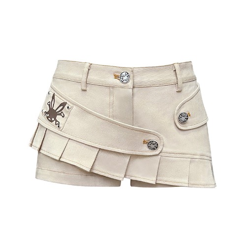 TOUCH SKIRT | BEIGE / S