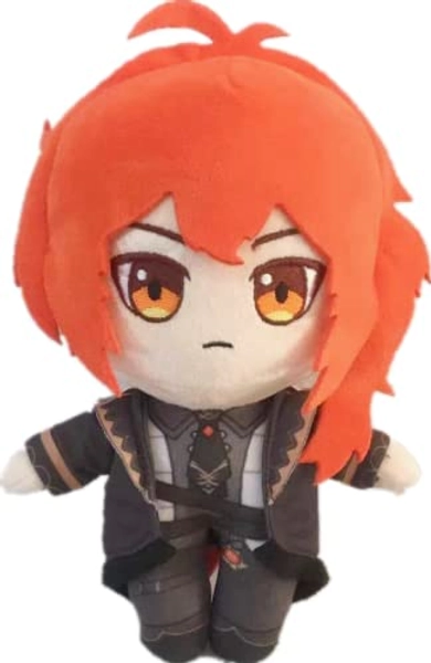 SHIJURDIN Genshin Impact Plush Figure is a Great Gift for Boys, Girls and Fans of Anime Games (Diluc)… - Diluc