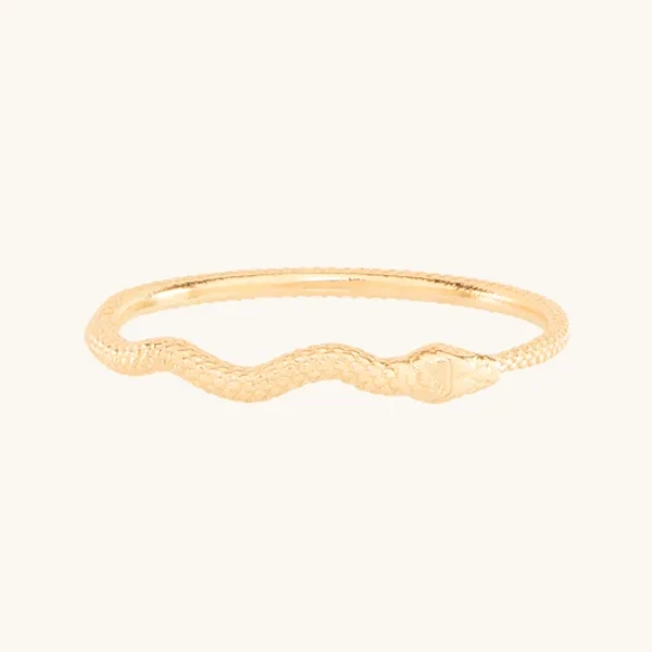 Sylvie Gold Snake Stacking Ring