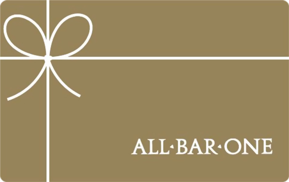 All Bar One £50 Gift Card