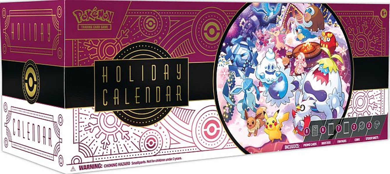 Pokemon Trading Card Holiday Advent Calendar 2025 Julekalender