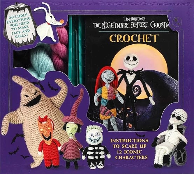 Disney Tim Burton's The Nightmare Before Christmas Crochet (Crochet Kits)