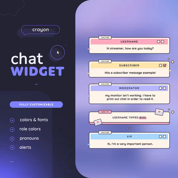 Crayon Chat Widget