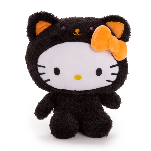 Hello Kitty 9 Black Cat Halloween Plush