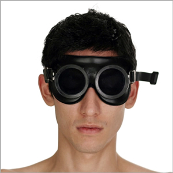 Blackstyle rubber goggles