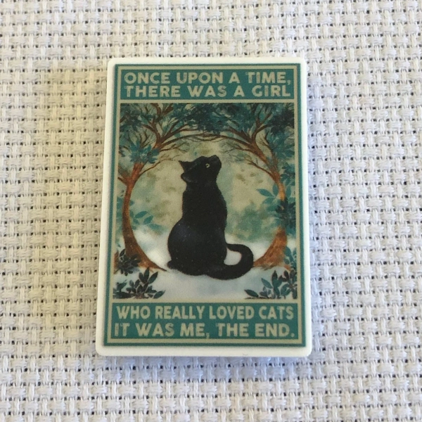 Once Upon a Time, Cross Stitch, Embroidery and Planner Accessory, Magnetic Needle-minder, Needle Minder, Needle Nanny