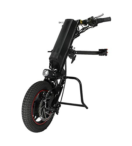HalloMotor Latest Electric 36V 250W Wheelchair Handcycle Wheelchair Attachment with 10.4Ah Battery