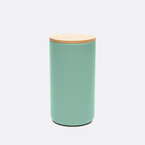 Simple Solid Dog Treat Jar - Mint Simple Solid