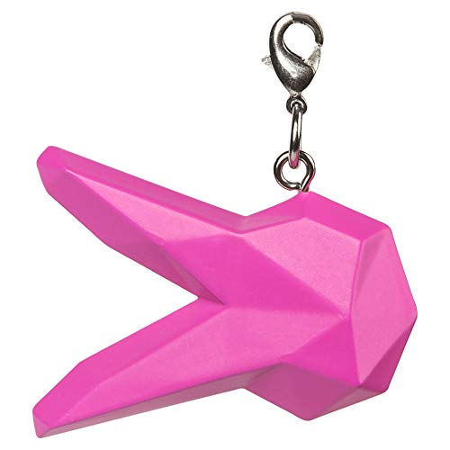JINX Overwatch D.Va Charm 3D Bunny Key Chain, Pink, 1.75" Tall, Great for cosplay