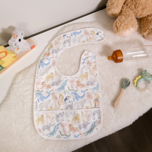 Zoo Animals | Pocket Bib | Default Title