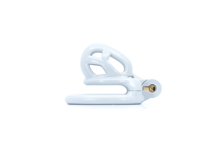 Cobra N Chastity Kit (Arctic White) | 0 / Curved / Wide