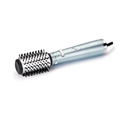 BaByliss Hydro-Fusion Air Styler, 700W Drying and Styling in one, 50mm Rotating Hair Dryer Brush, Ionic, smooth blow dry - Single