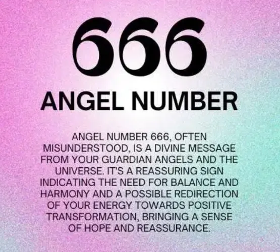 Angel Numbers - 666