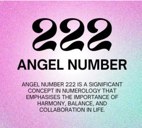 Angel Numbers - 222