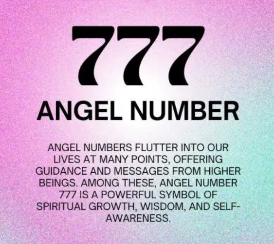 Angel Numbers - 777