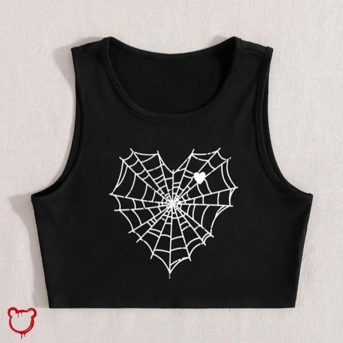 Spiderweb Blouse - 1-Black / M