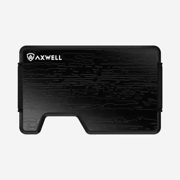 Axwell Wallet - Black Damascus