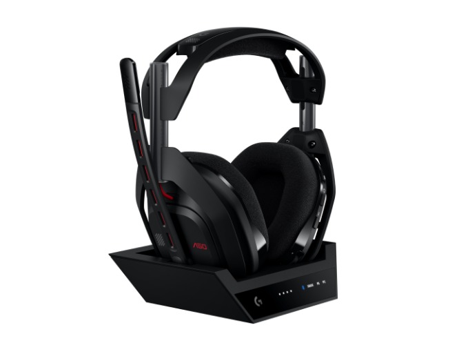 ASTRO A50 (Gen 5) LIGHTSPEED Wireless Gaming Headset + Base Station with PLAYSYNC AUDIO