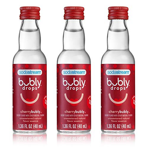 sodastream Cherry Bubly Drops, 1.36 Fl Oz (Pack of 3) - Cherry