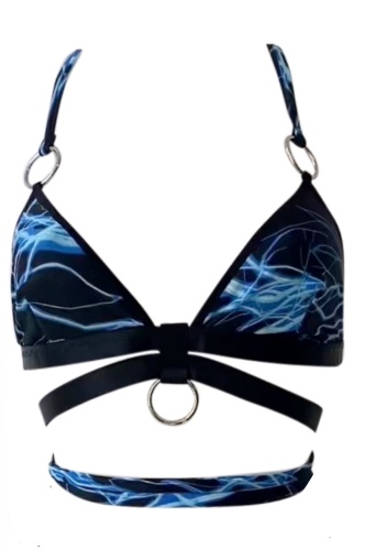 Venom Spark Bikini Halter Top