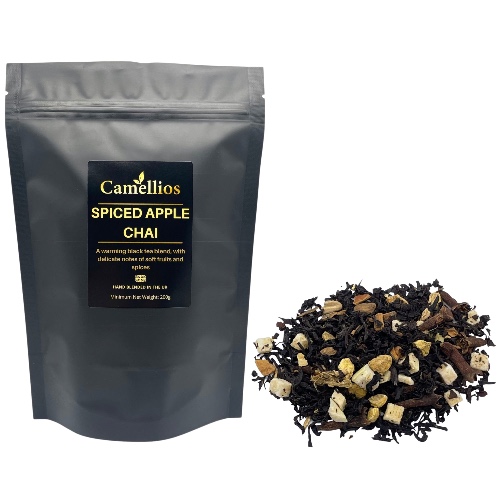 Spiced Apple Chai, Black Loose Leaf Tea, Camellios (200g/7oz)