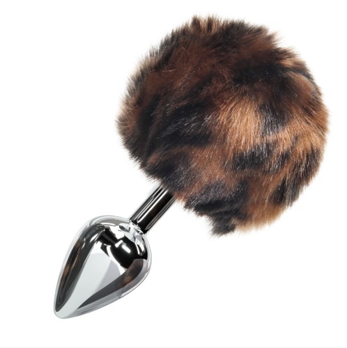 Leopard Tail Plug (3 Colors) - Brown Leopard