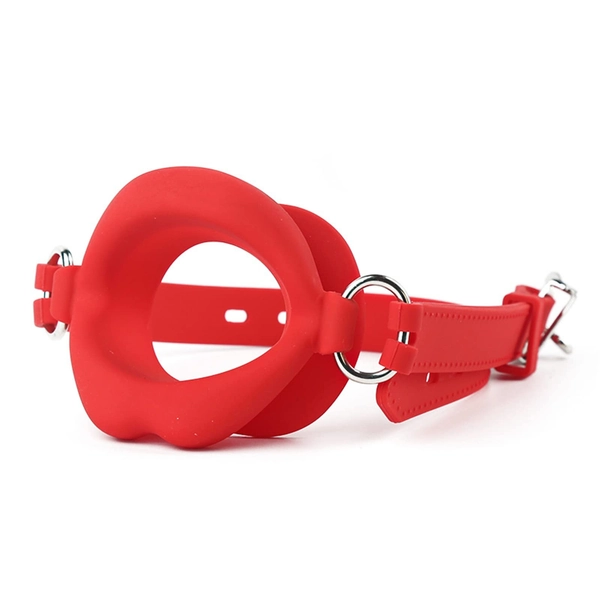 SM Bondage Gags Alternative Toy Torture Tool Couple Sex Blowjob Ball Lips O-Type Sex Opener Training Mouth Plug Silicone Opening Gag Sex Toys