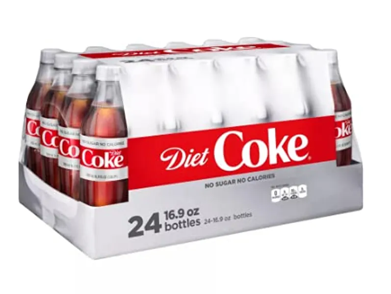 Diet Coke - 16.9 oz. bottles - 24 pk - Cola - 16.9 Fl Oz (Pack of 24)