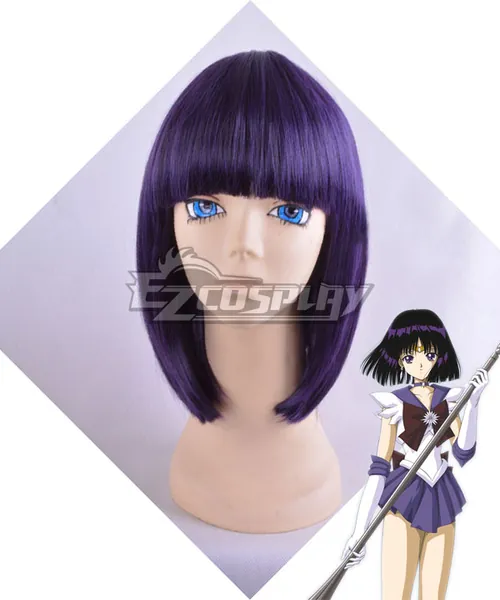 SAILOR SATURN WIG💜   Ezcosplay 
