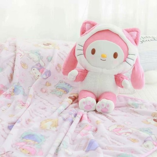 Kawaii Plush & Blanket Set - Melody Plush & Blanket Full Set