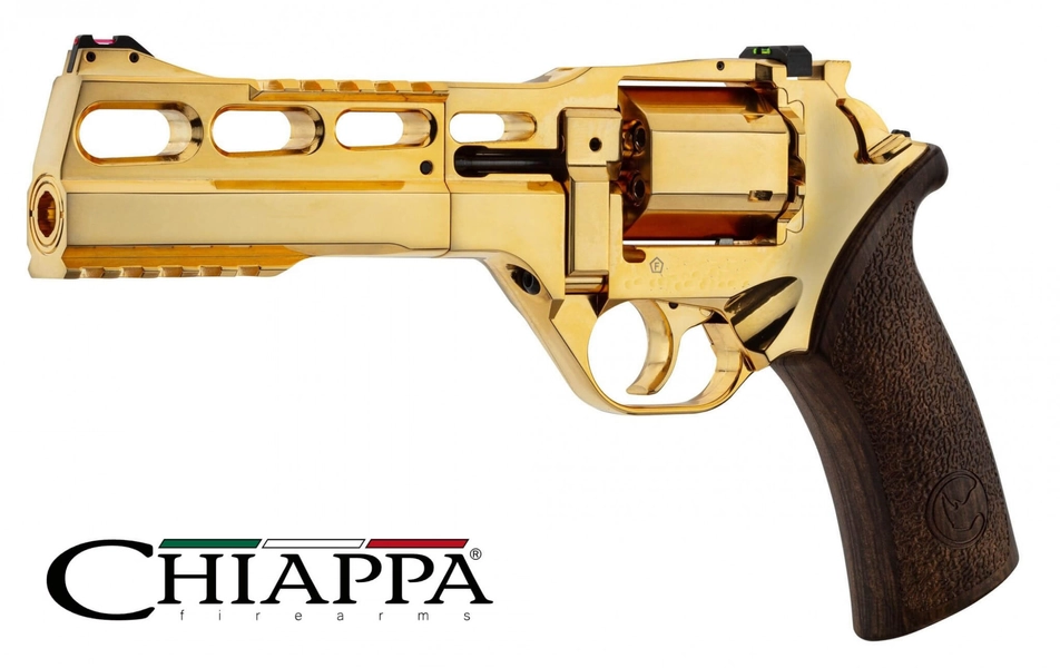 CHIAPPA FIREARMS RHINO REVOLVER 60DS 6mm BB LIMITED EDITION GOLD