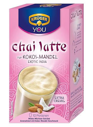 KRÜGER Chai Latte Exotic India Typ Kokos Mandel (1 x 0.25 kg)