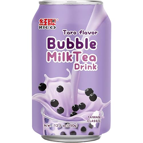 RICO - Bubble Milk Tea Getränk Taro - 1 X 350 ML