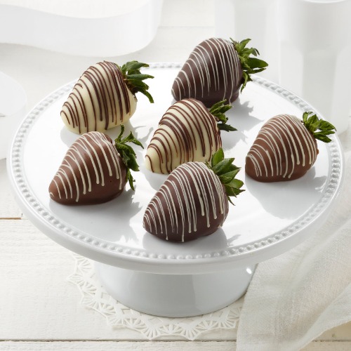 Half Dozen Classic Belgian Chocolate Strawberries