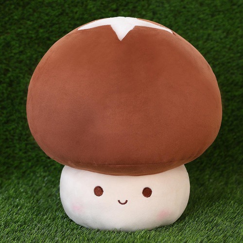 Cute Mushroom Succulent Plush Toys - Brown / 23cm