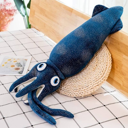 Giant Squid Plush: Cute & Funny! - 3 / 80cm