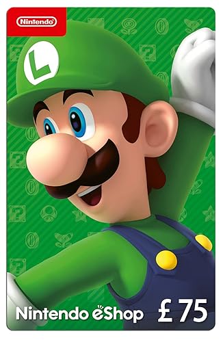 Nintendo eShop Card | 75 GBP voucher | Download Code | UK only | Switch - Nintendo eShop - Download Code - £75