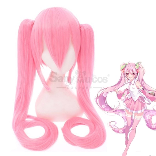 【In Stock】Vocaloid Hatsune Miku Cosplay Pink Miku Cosplay Wig
