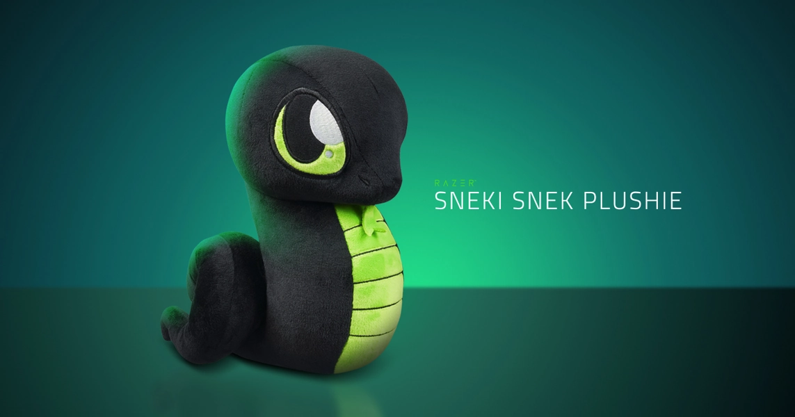 Razer Sneki Snek Plushie | Razer United States