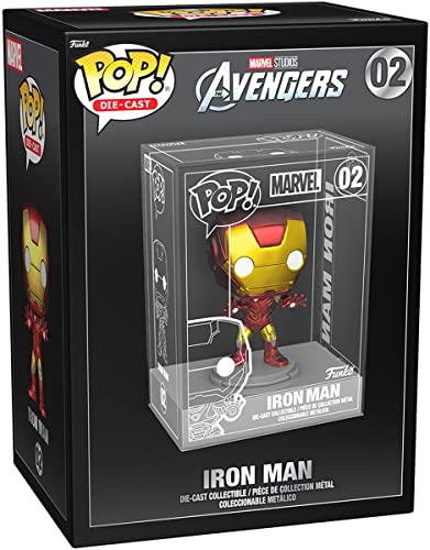 Funko POP! 57088 The Avengers DIE-CAST Iron Man figure, Gold