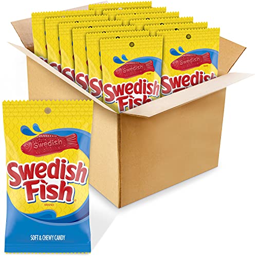 SWEDISH FISH Soft & Chewy Candy, 5 lb Bag - swedish fish