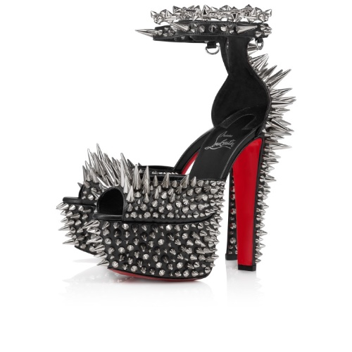 Estepic Sandal Alta -LOUBOUTIN SPIKES-
