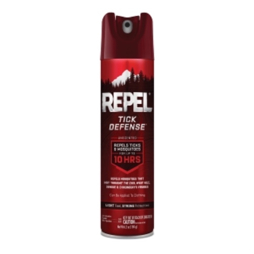 Repel Tick Defense, Repels Ticks & Mosquitos For Up To 10 Hours, Keep Ticks Away, (Unscented Aerosol Spray) 6.5 fl Ounce - 1 Pack