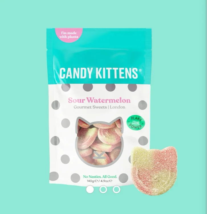 Candy Kittens Sour Watermelon Bag