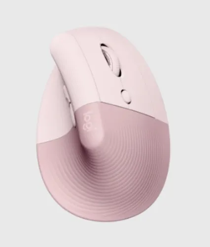 Logitech ergonomic mouse -pink